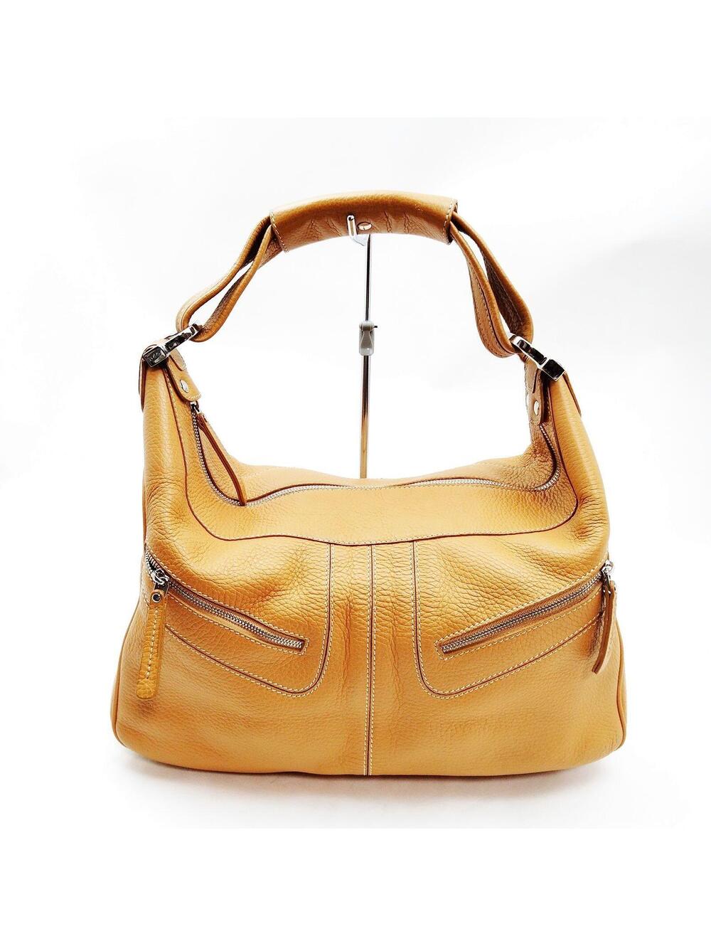 TODS Hand Bag Brown Leather 4756153